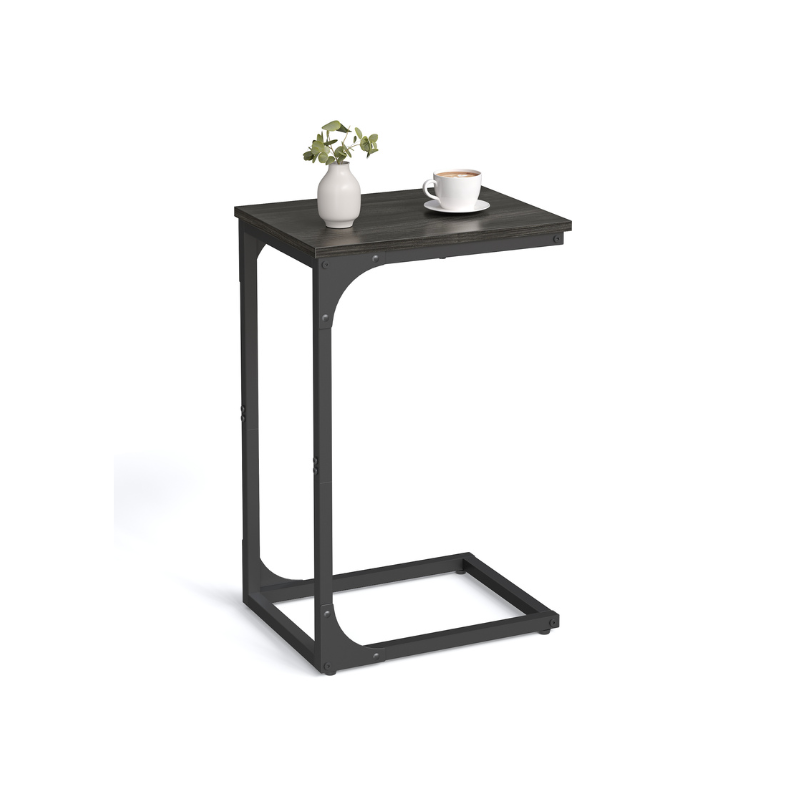 C-Shaped End Table