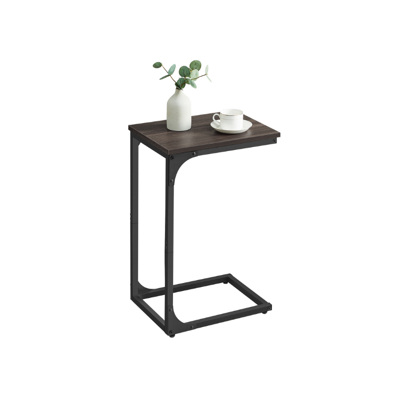C-Shaped End Table