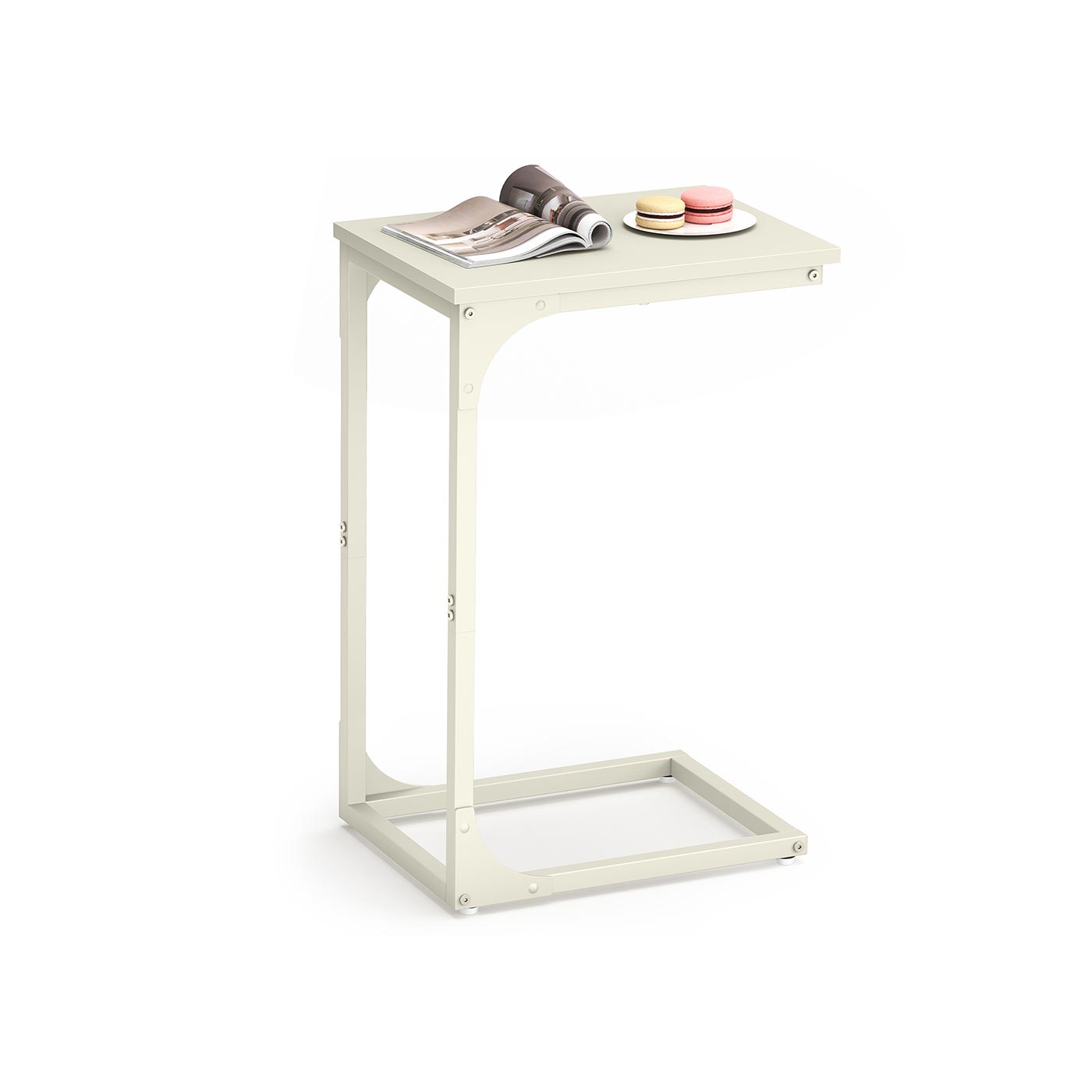 C-Shaped End Table