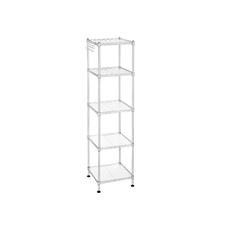Bathroom Shelf Silver