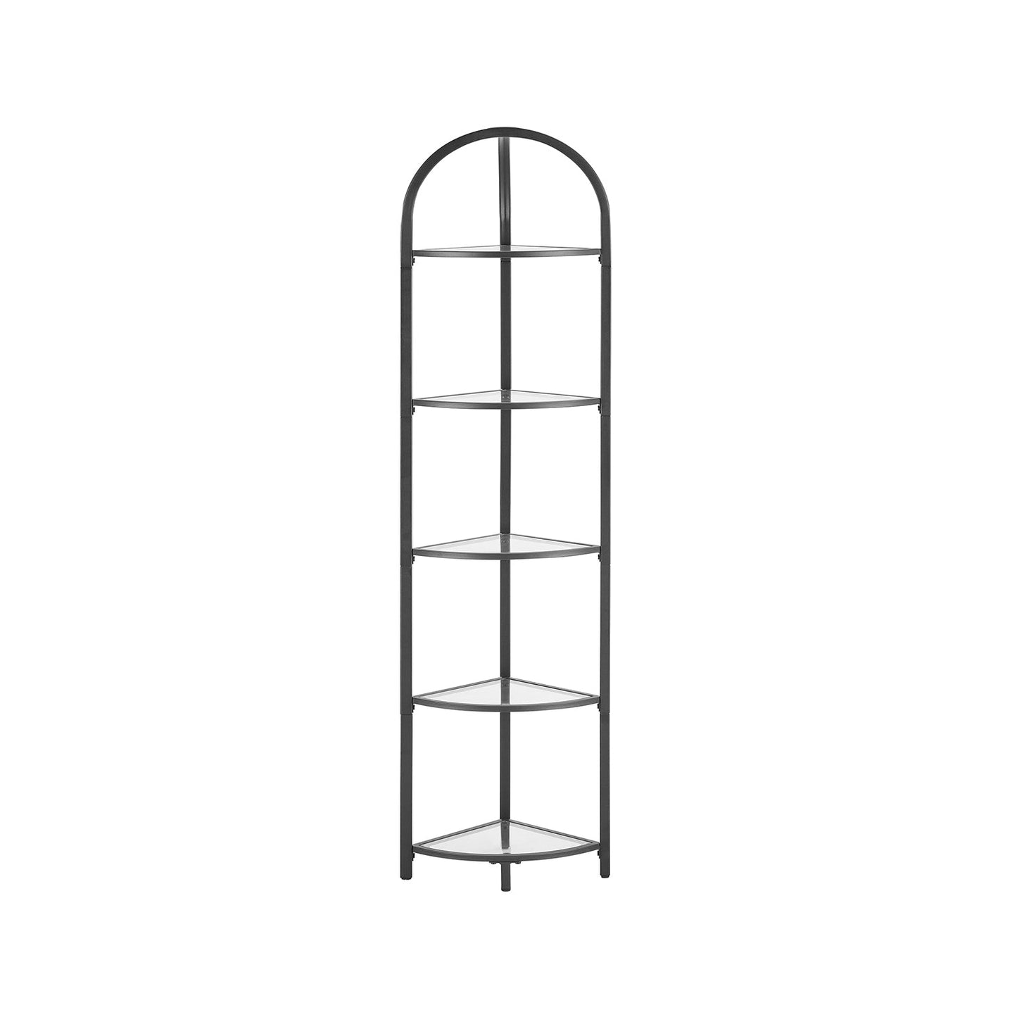 5-Tier Corner Bookshelf