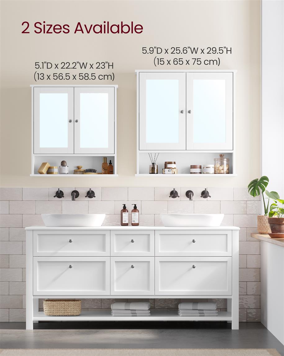Bathroom Cabinet with Mirror