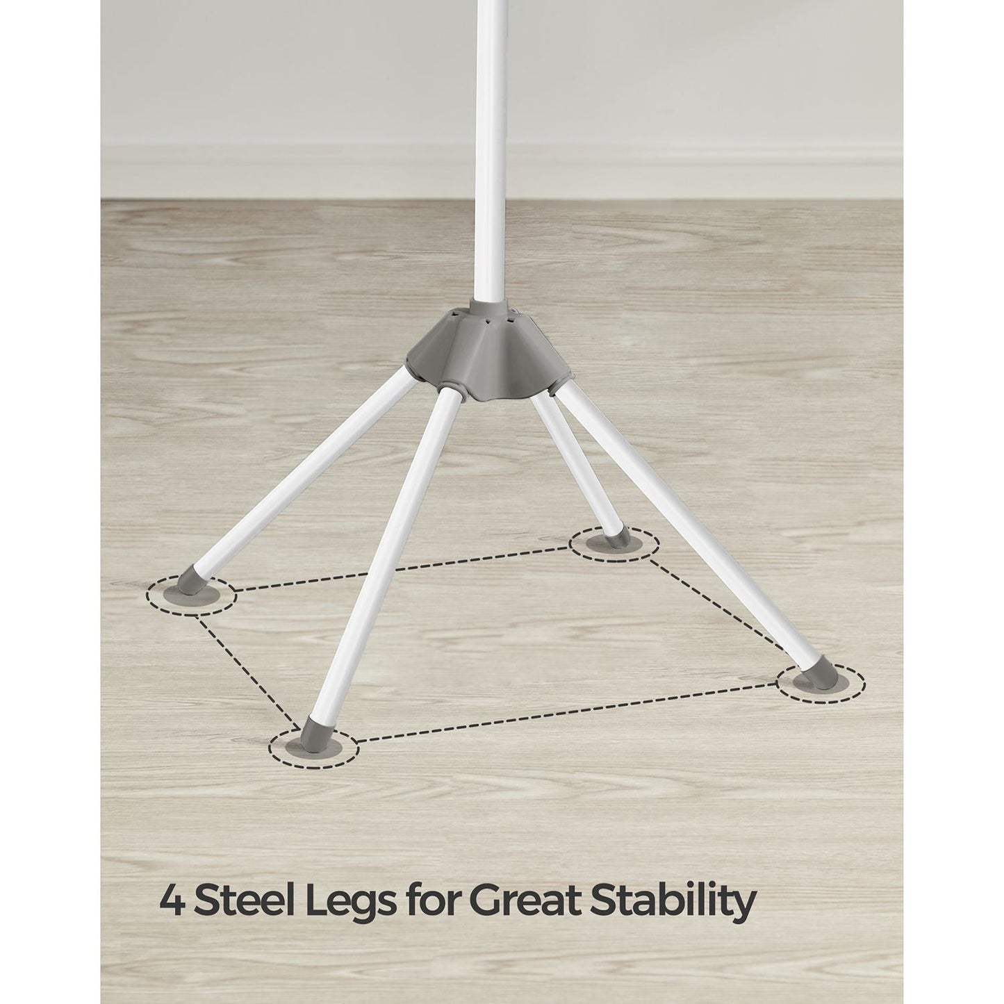 2-Tier 72-Inch Clothes Drying Rack