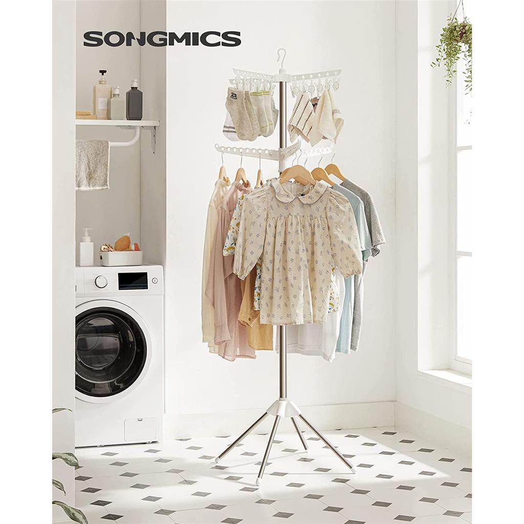 2-Tier 72-Inch Clothes Drying Rack