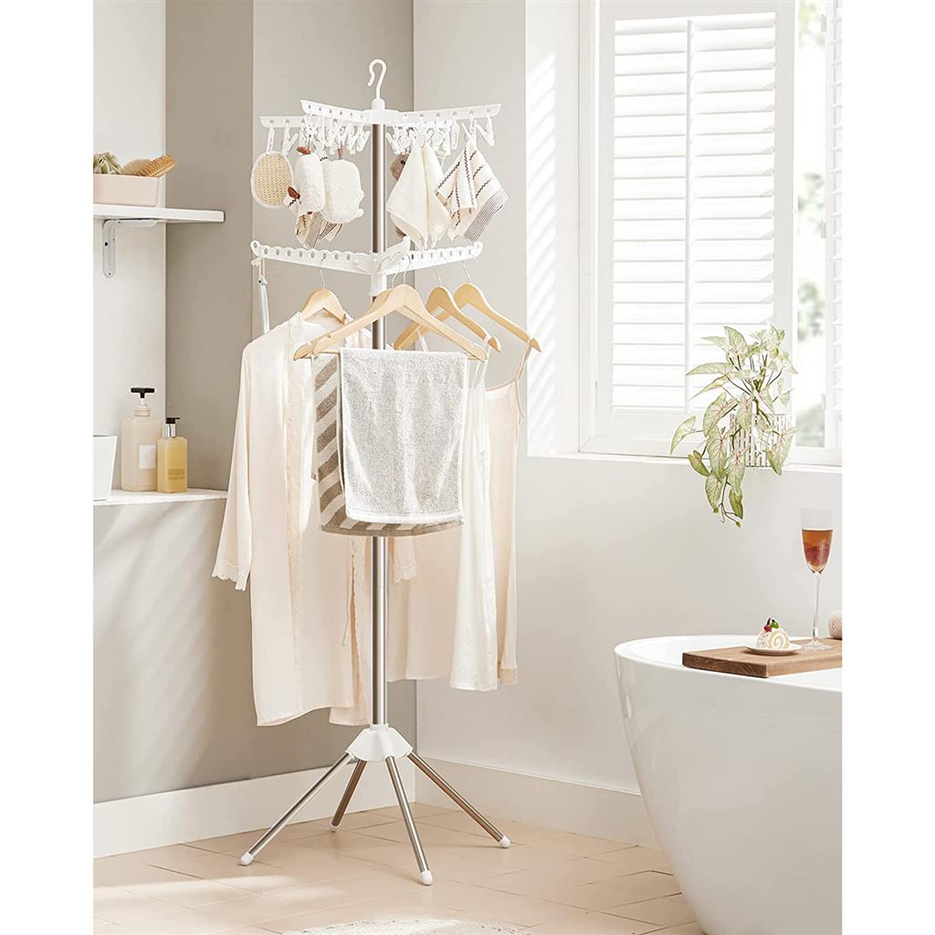 2-Tier 72-Inch Clothes Drying Rack
