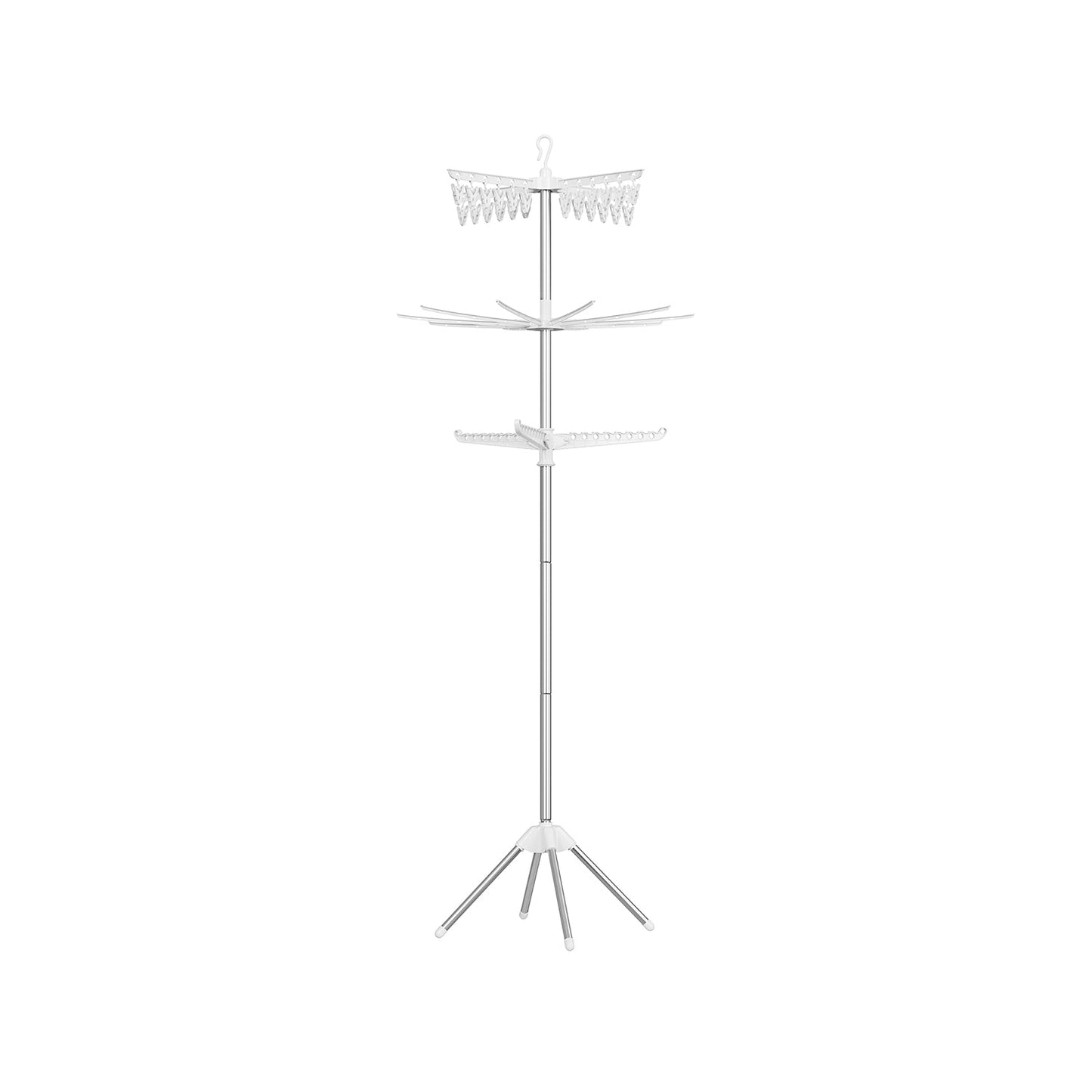 3-Tier 82.7-Inch Clothes Drying Rack