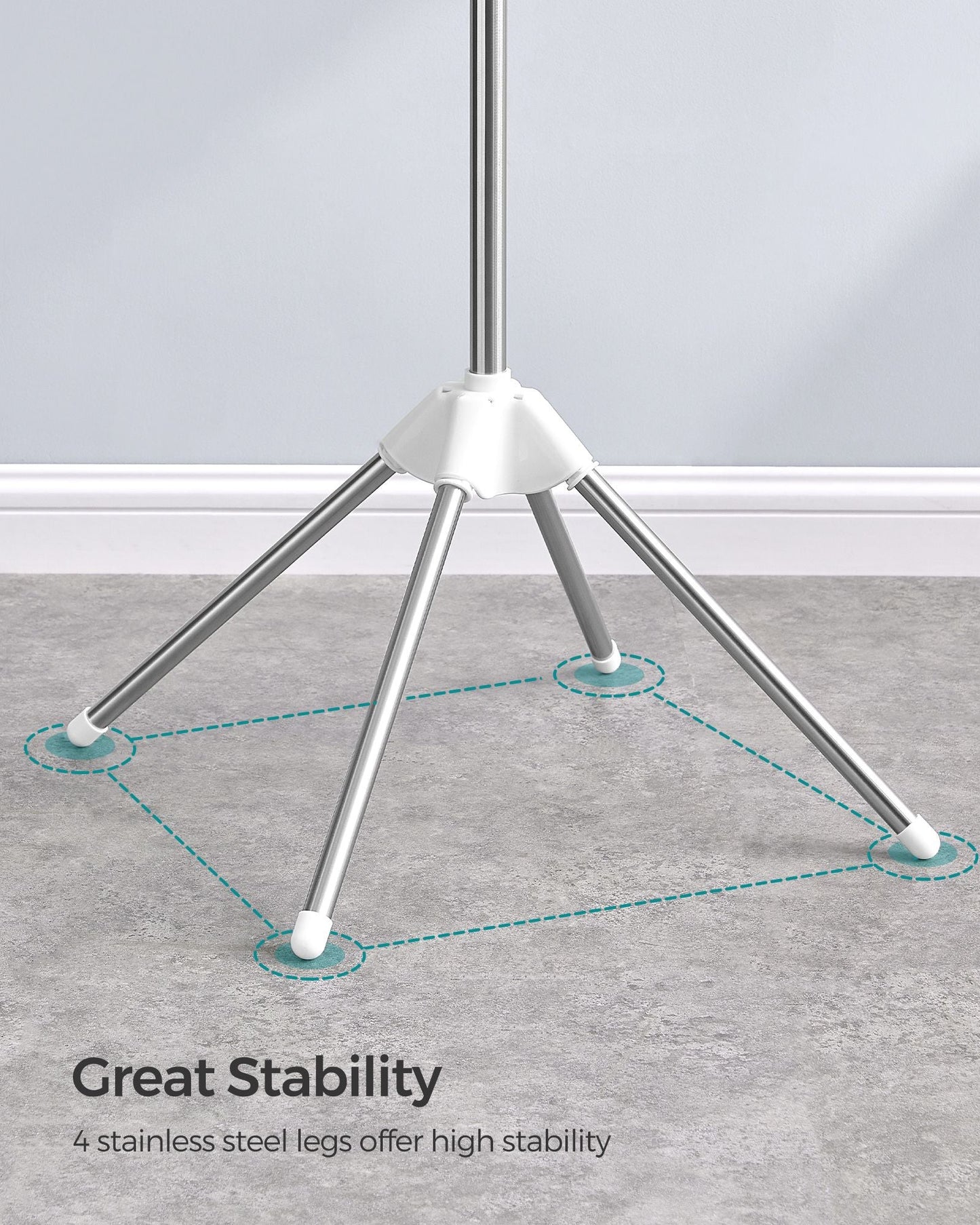 3-Tier 82.7-Inch Clothes Drying Rack