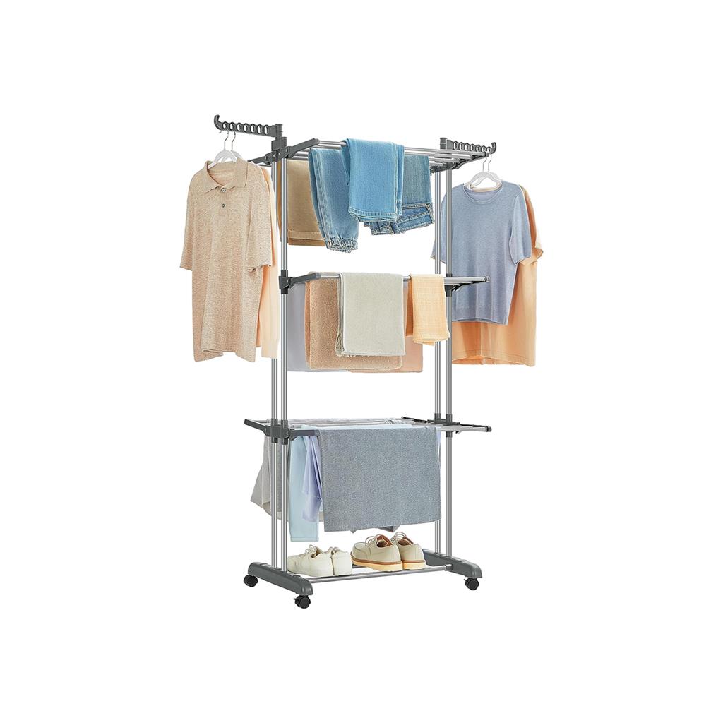 4-Tier Clothes Drying Rack Stand