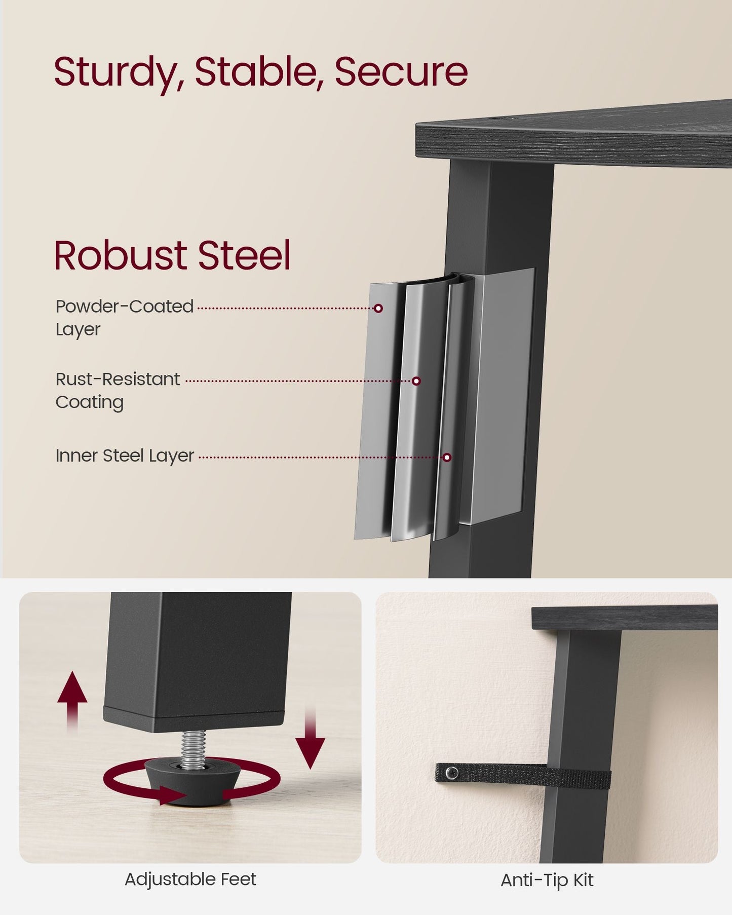 4-Tier Corner Shelf Stand