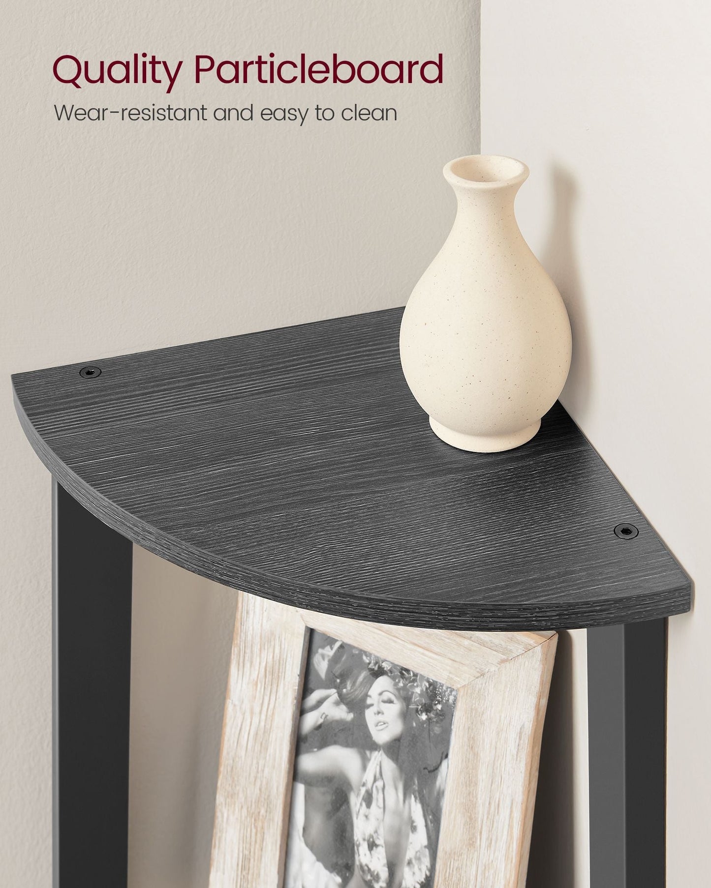 4-Tier Corner Shelf Stand
