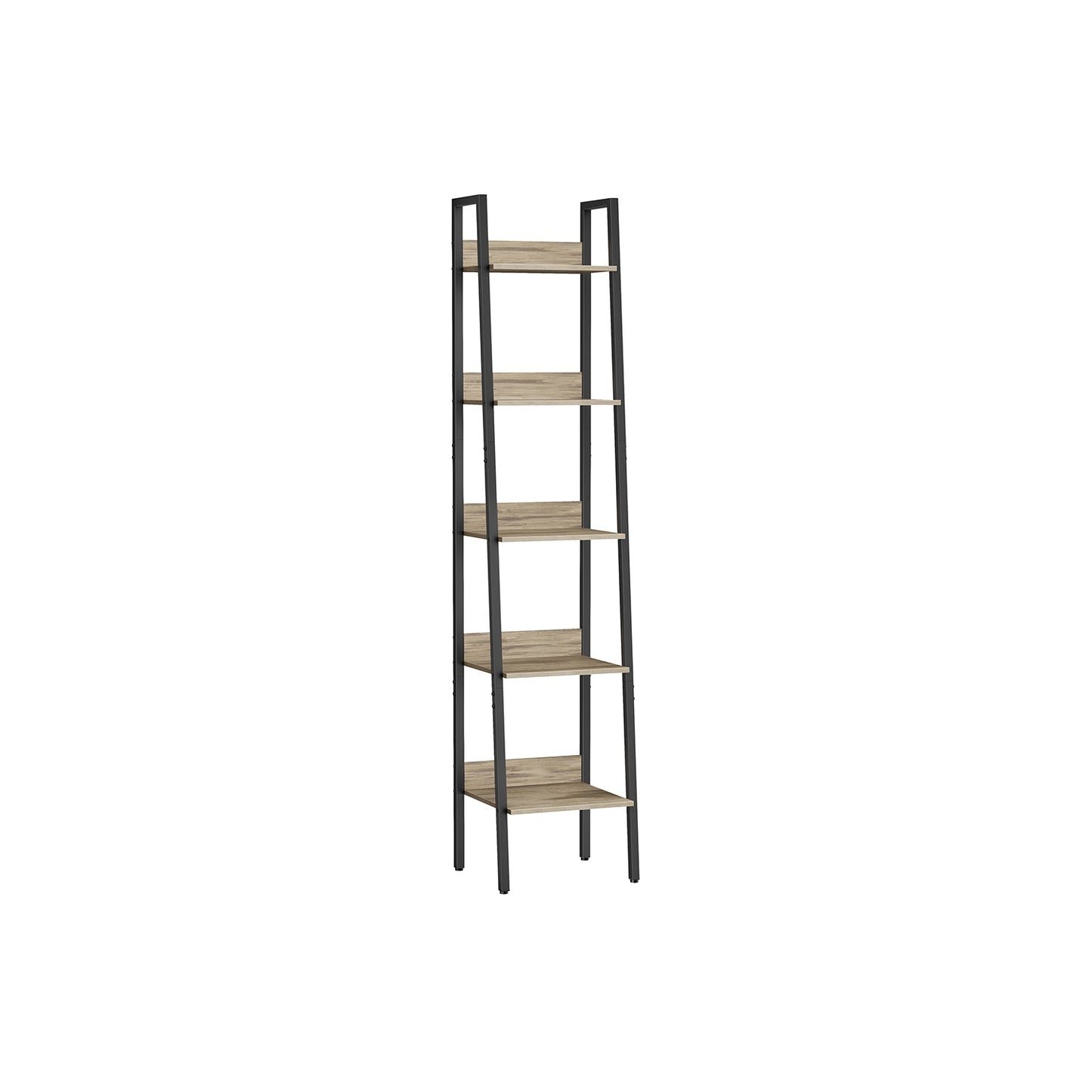 5-Tier Narrow Book Shelf