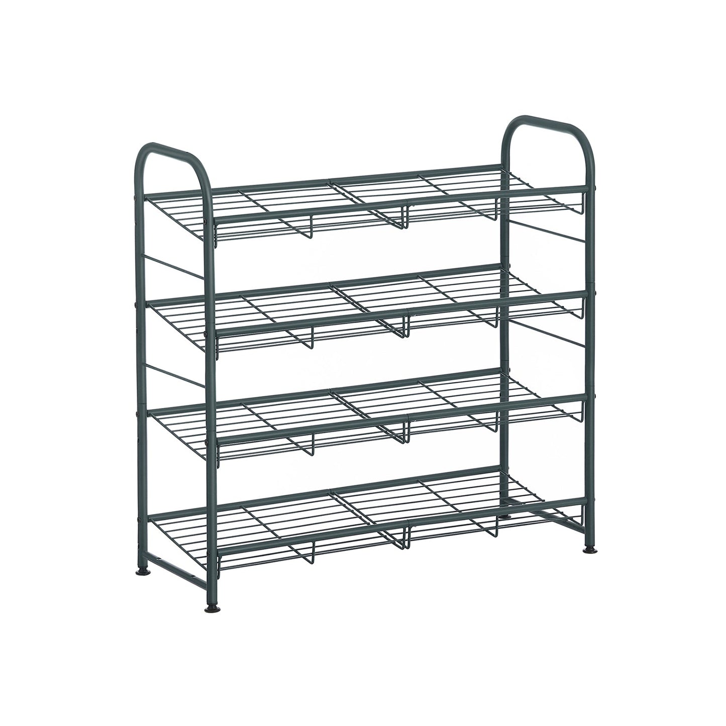 4 Tier Shoe Organizer Holds up to 16 Pairs of Shoes