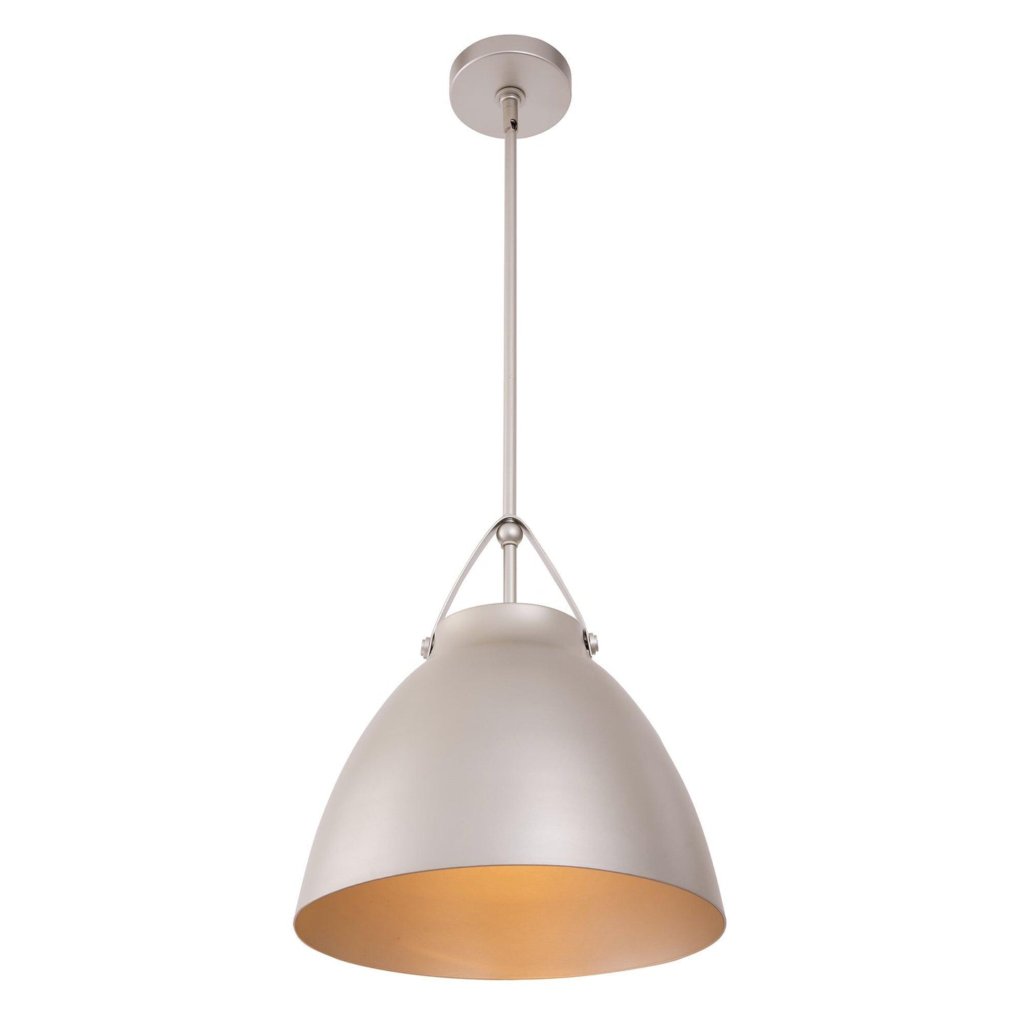 Modern 1-Light Metal Dimmable Island Pendant Light