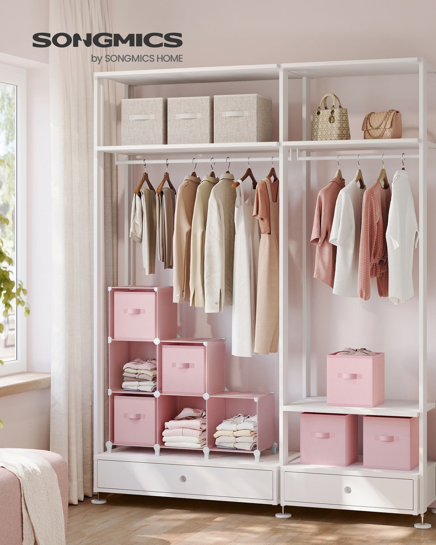 Cube Storage Organizer with 9 Storage Boxes