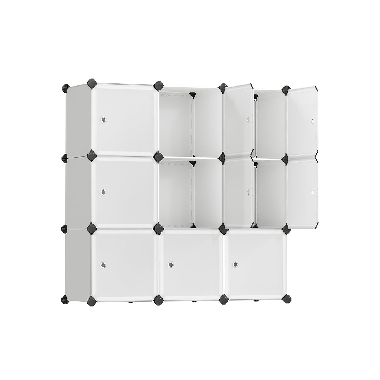 Set of 9 Plastic Cubes