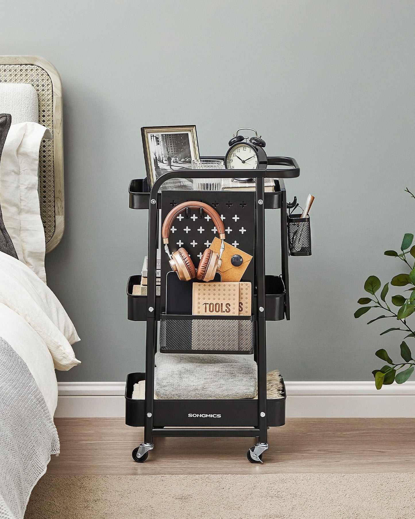 3-Tier Storage Cart with wheels