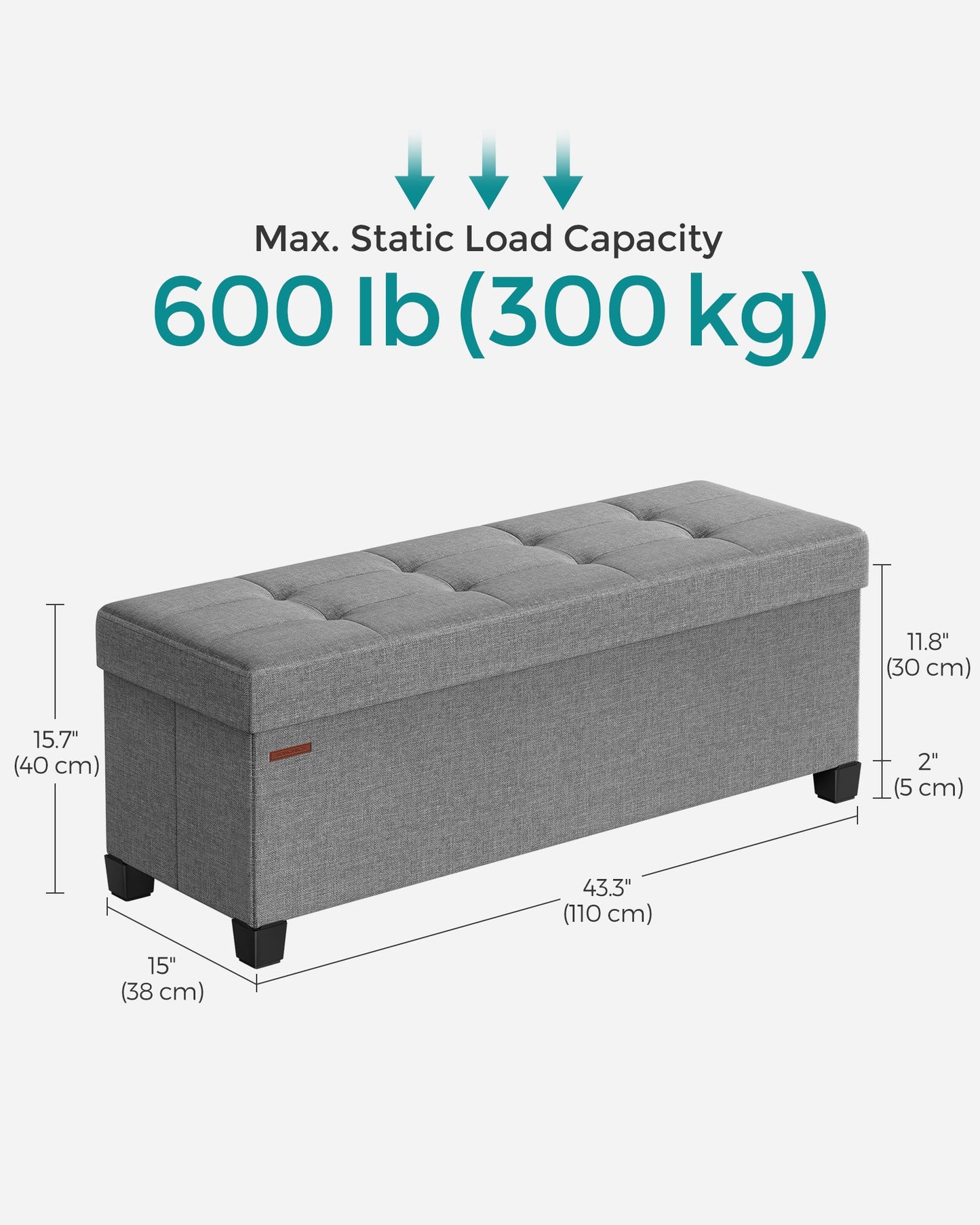 Storage Ottoman Bench