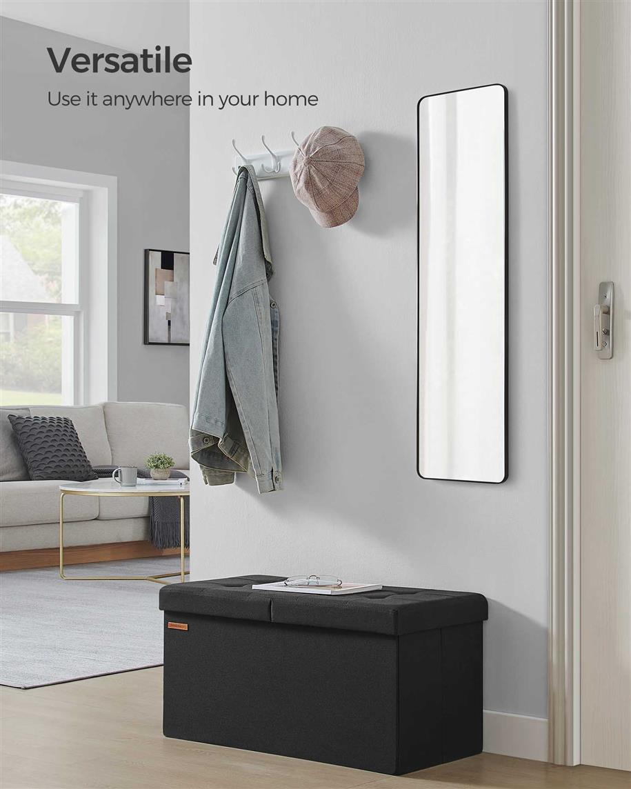 Foldable Storage Ottoman