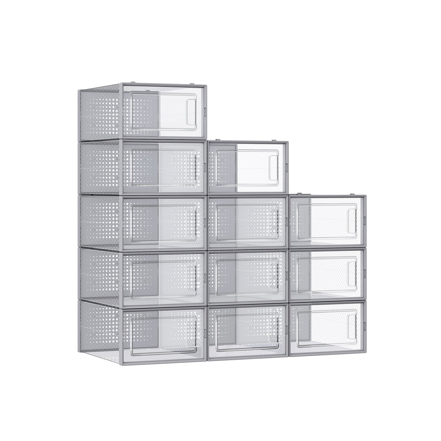 Pack of 12 Shoe Boxes, Fit up to US Size 11
