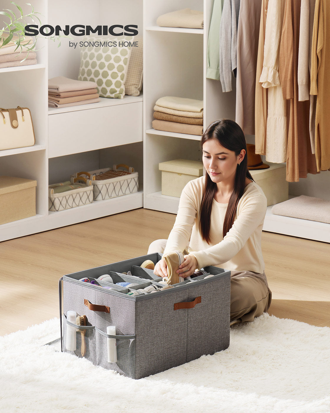 Pack 2 Shoe Organizers for Closet