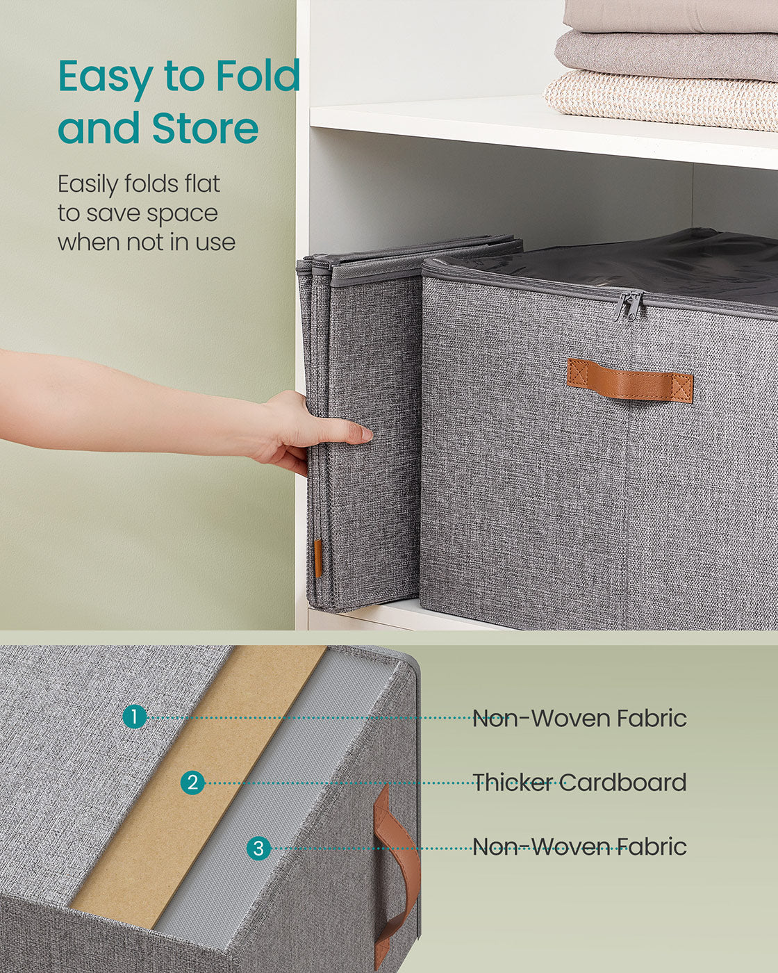 Pack 2 Shoe Organizers for Closet