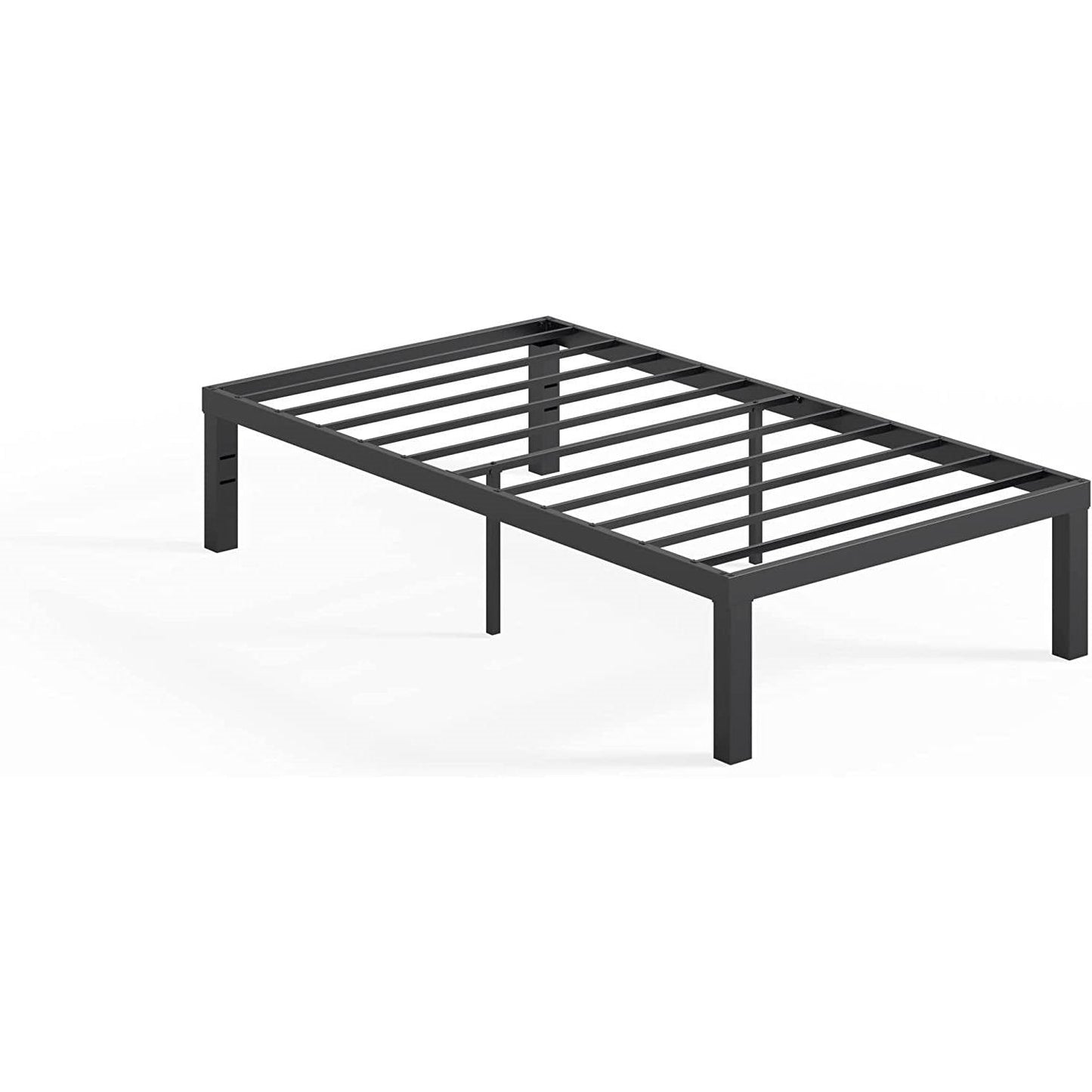 Twin size Modern 16-inch Sturdy Steel Metal Platform Bed Frame