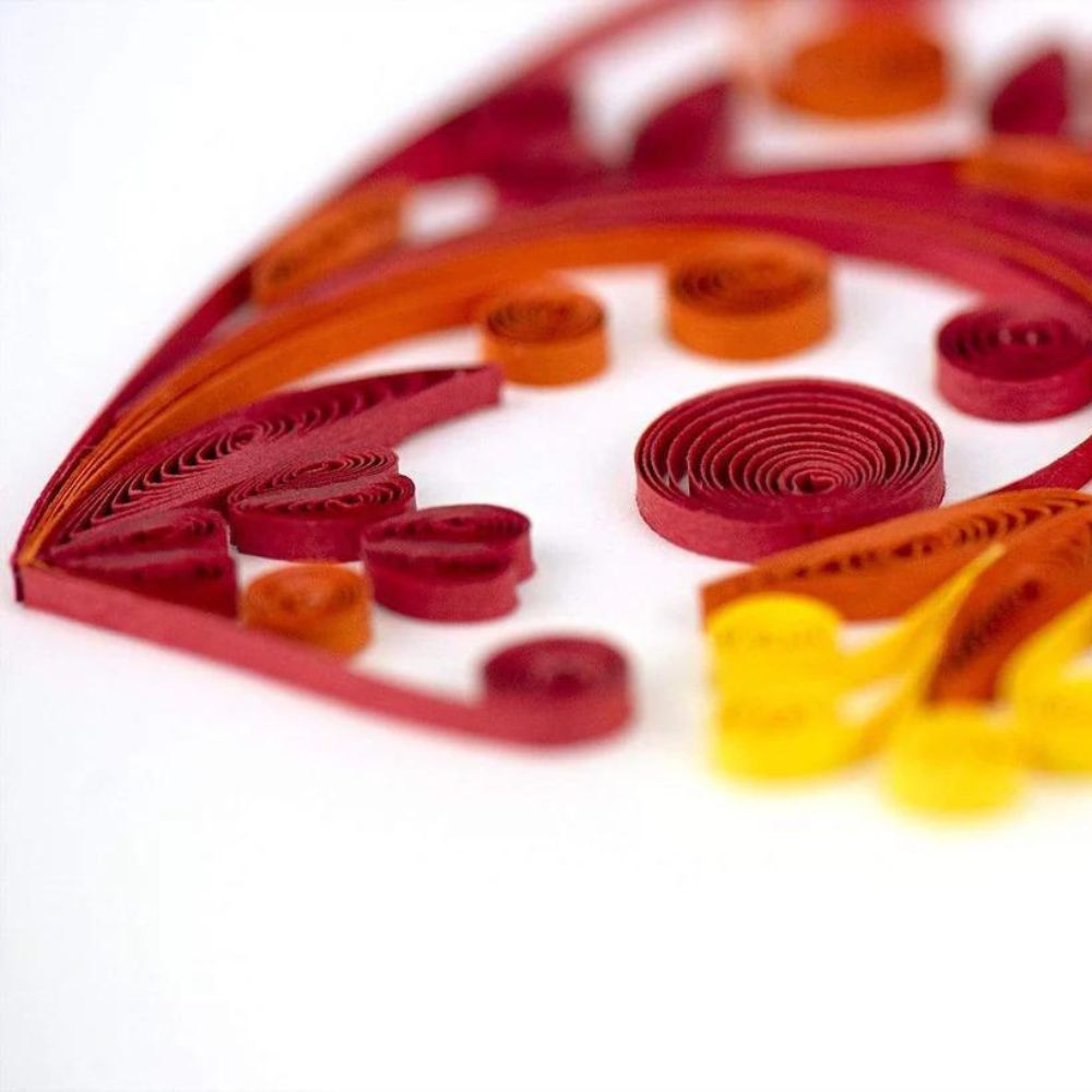 Heart Quilled Greeting Card