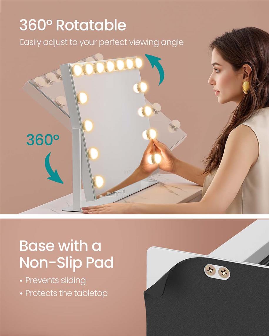 Vanity Makeup Mirror with Lights
