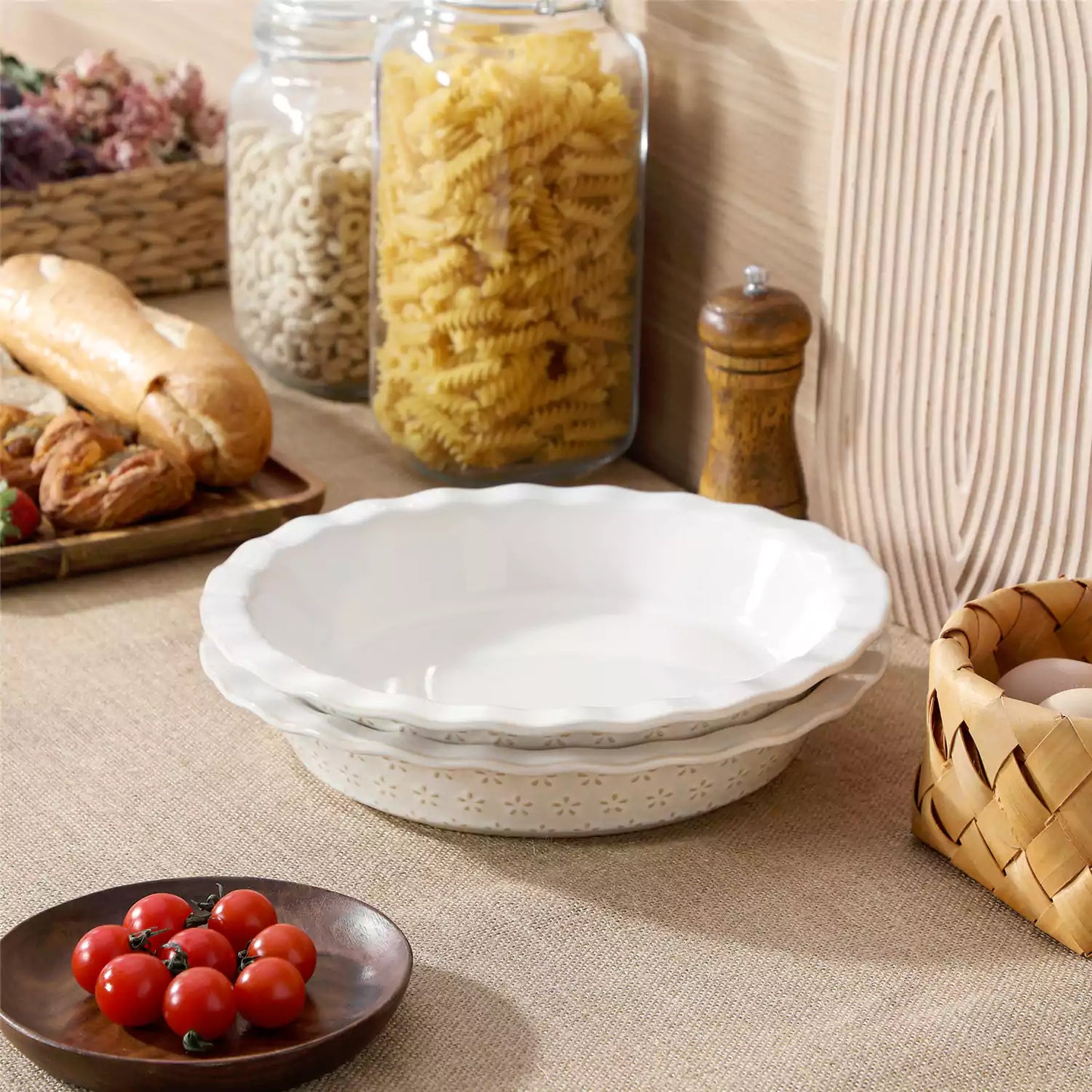 Lydia Fluted Pie Pan