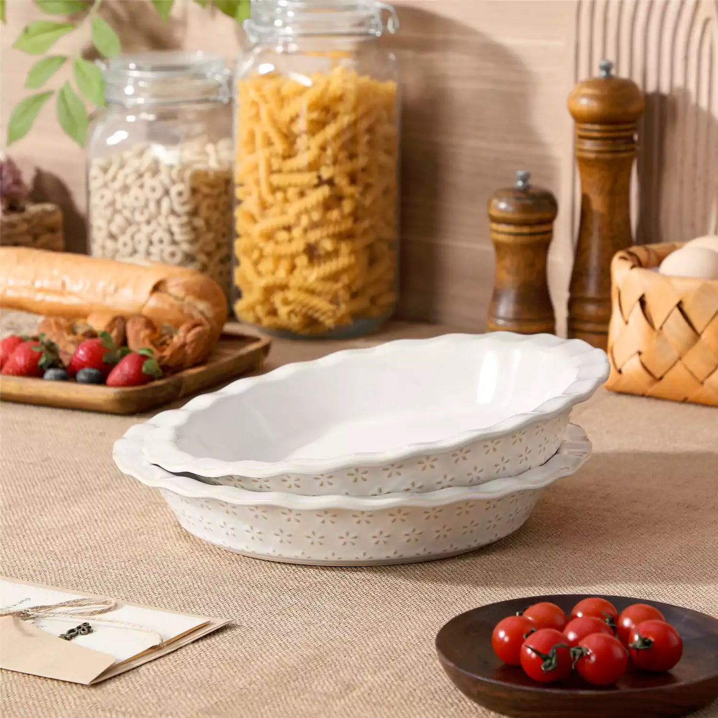 Lydia Fluted Pie Pan