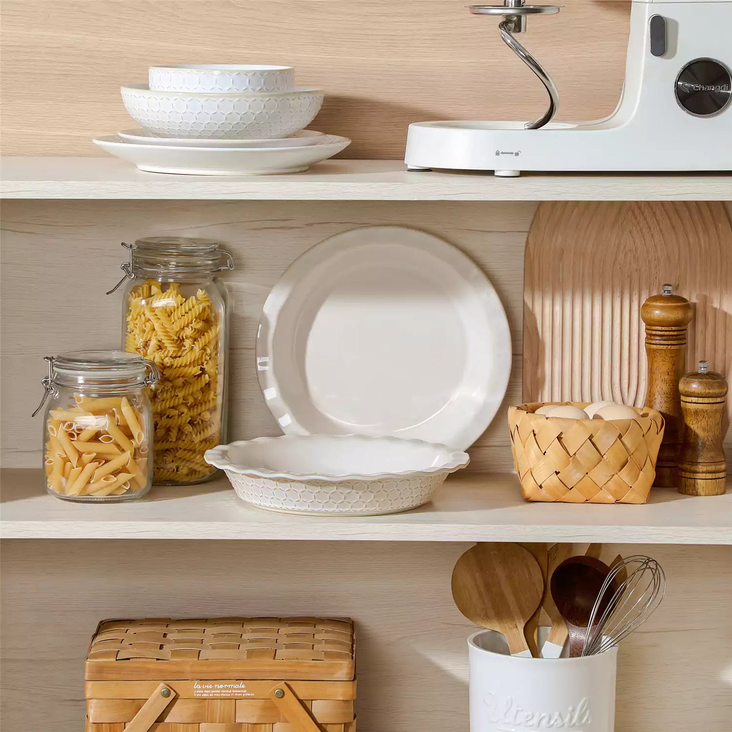 Lydia Fluted Pie Pan