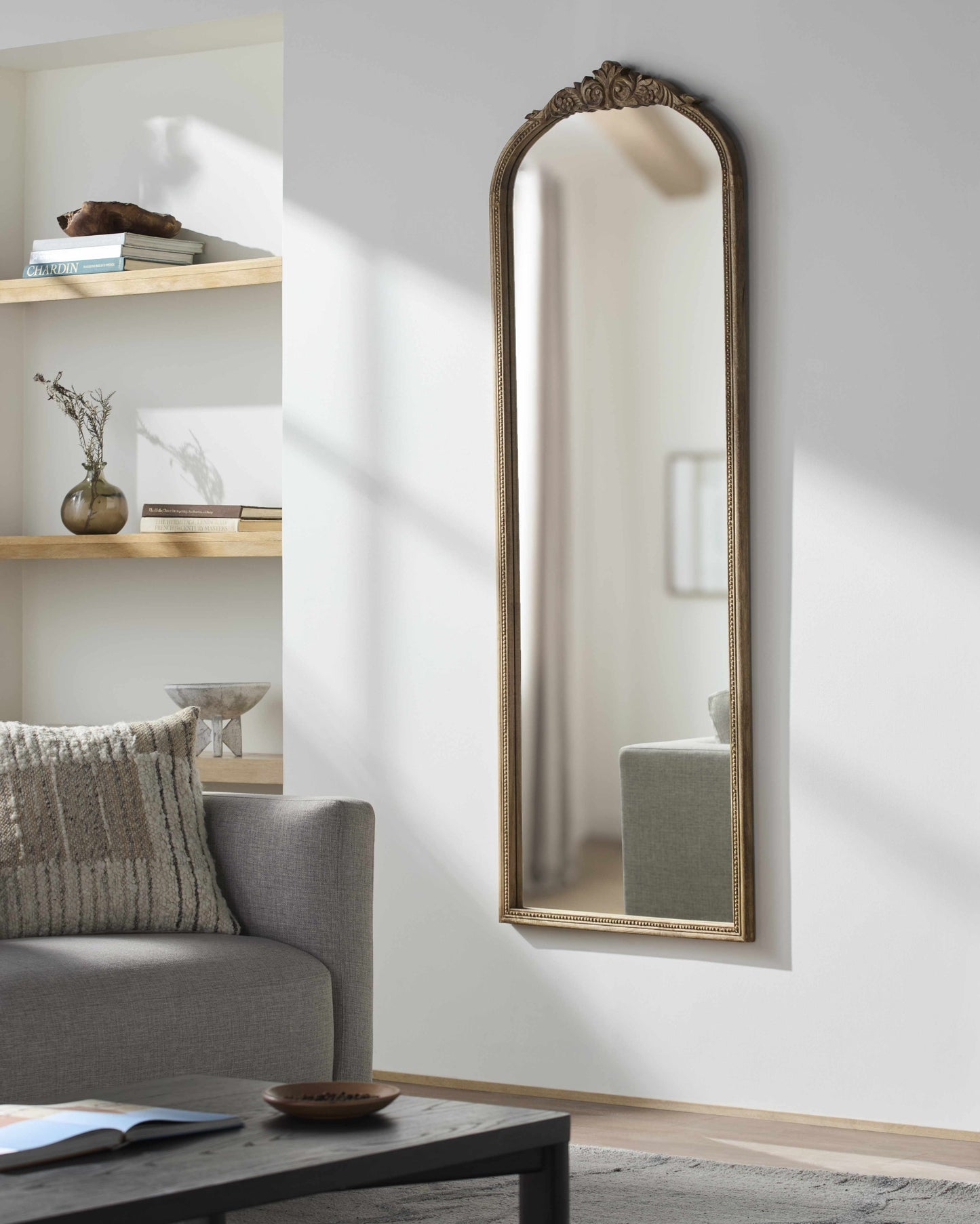 Leutesdorf Tan Full Length Mirror