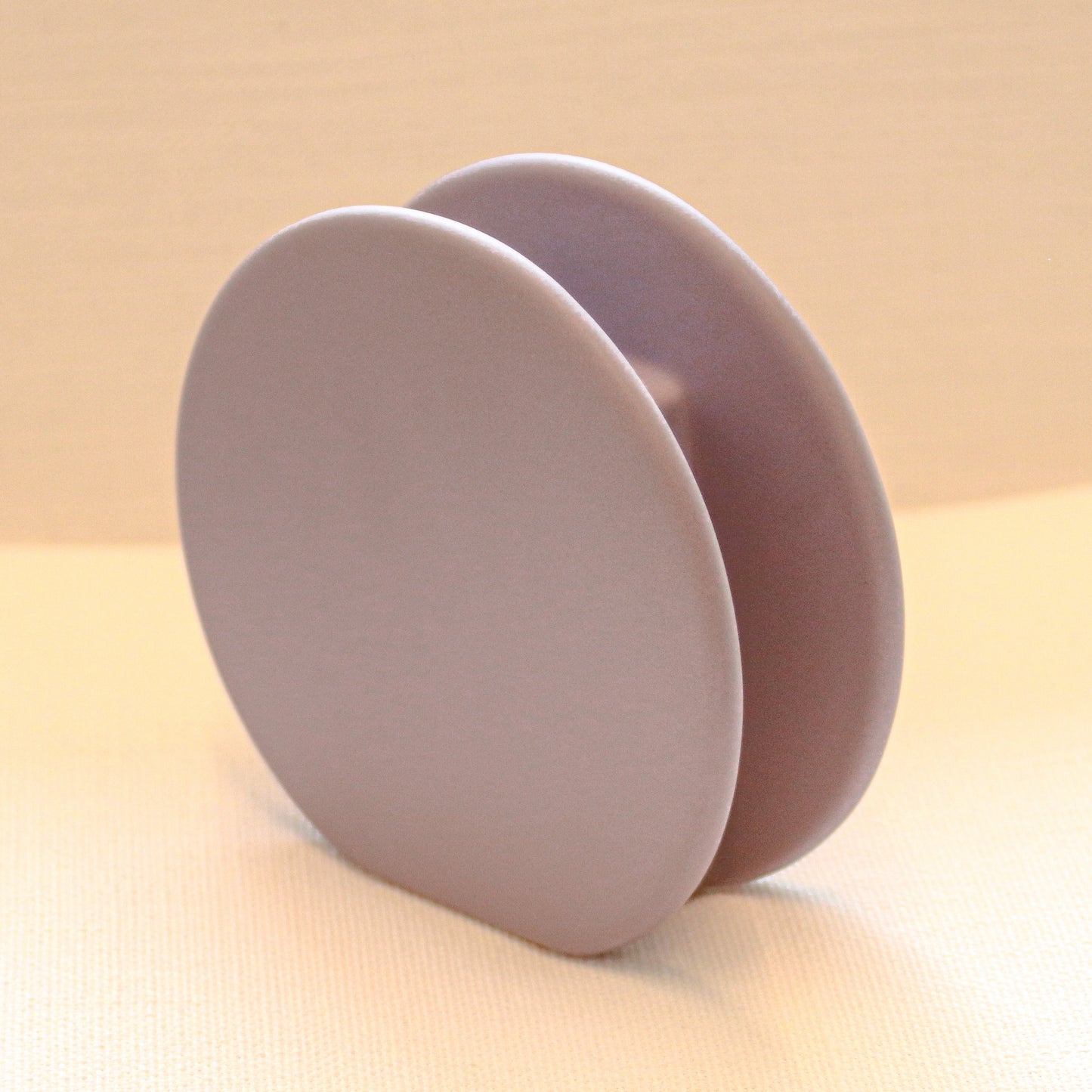 Lavender Macaroon Ceramic Vase - Pair