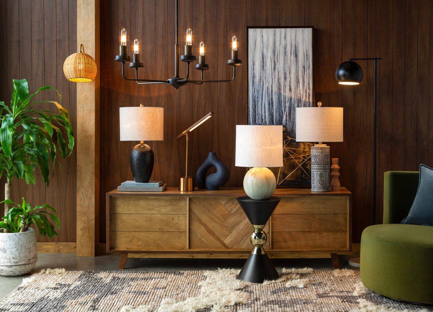 Hindang Rattan Wall Sconces