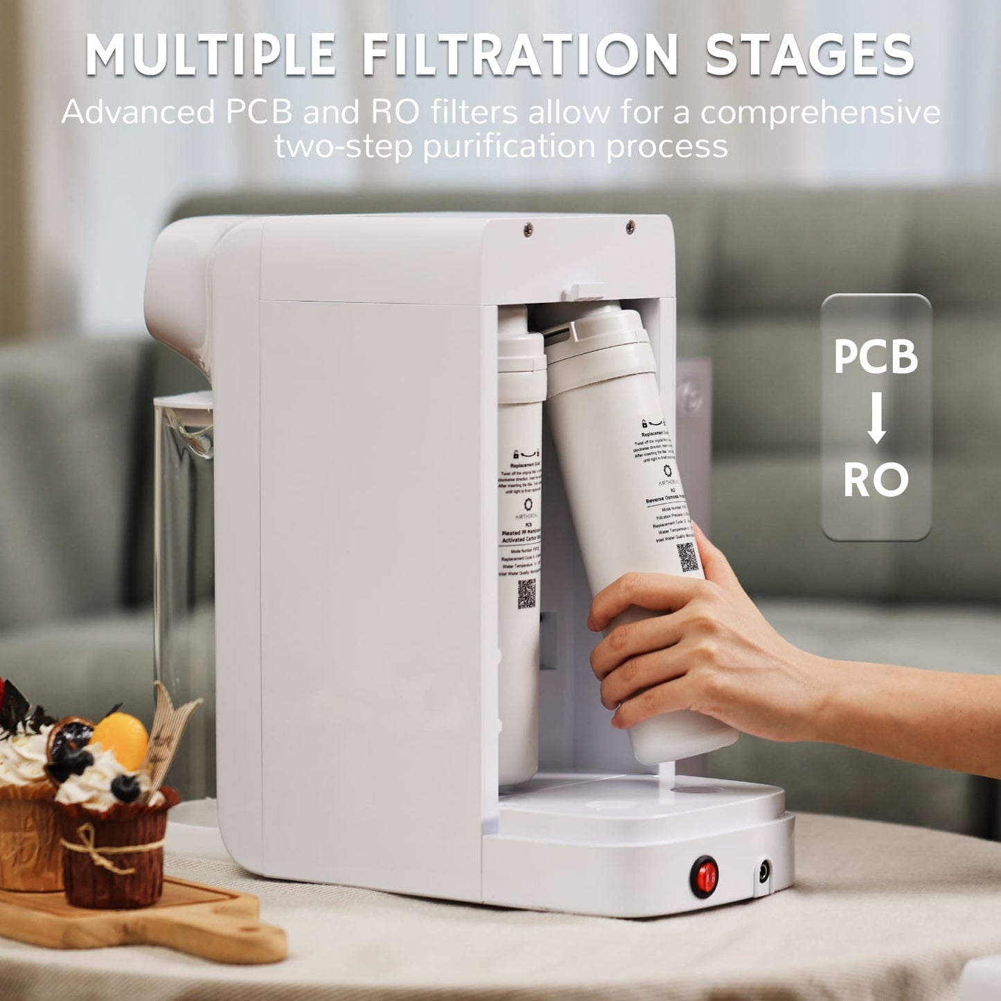 Pristine Lite3 RO Countertop Instant Filtered Water Dispenser