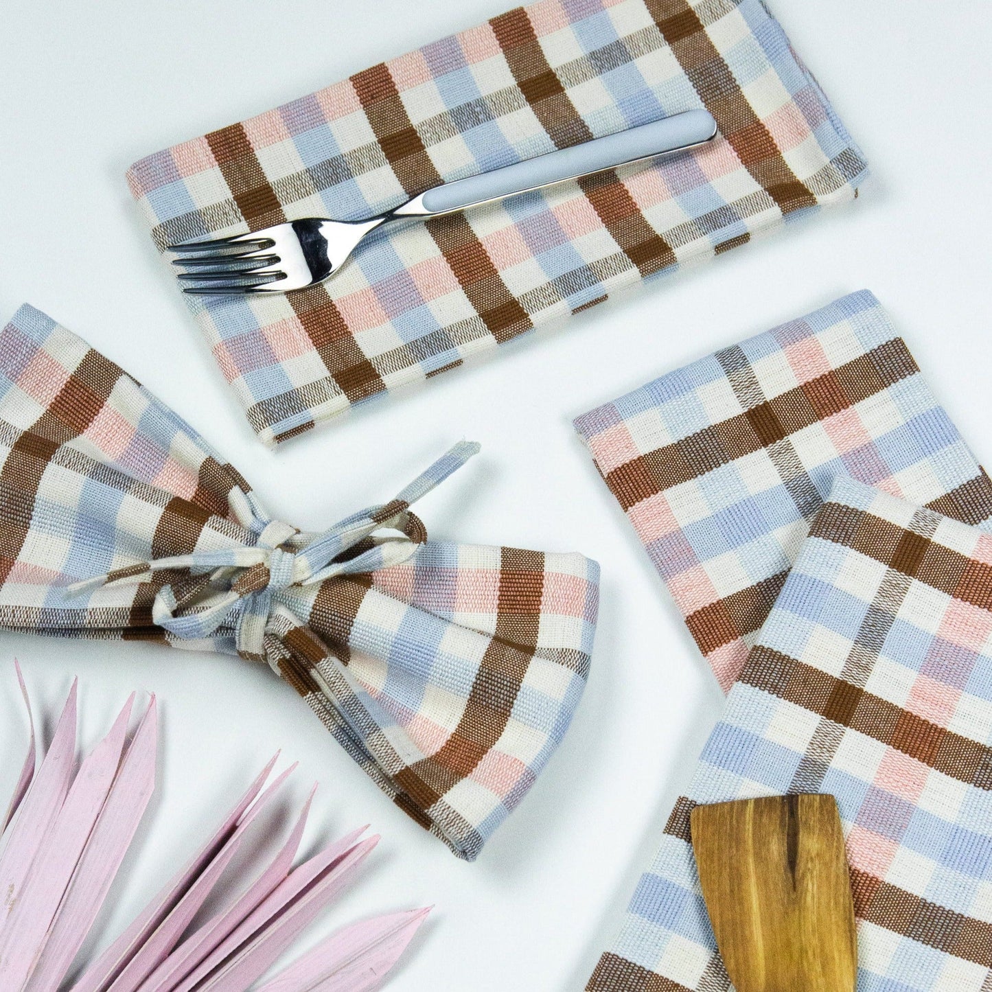 Louisa Plaid Dinner Napkin