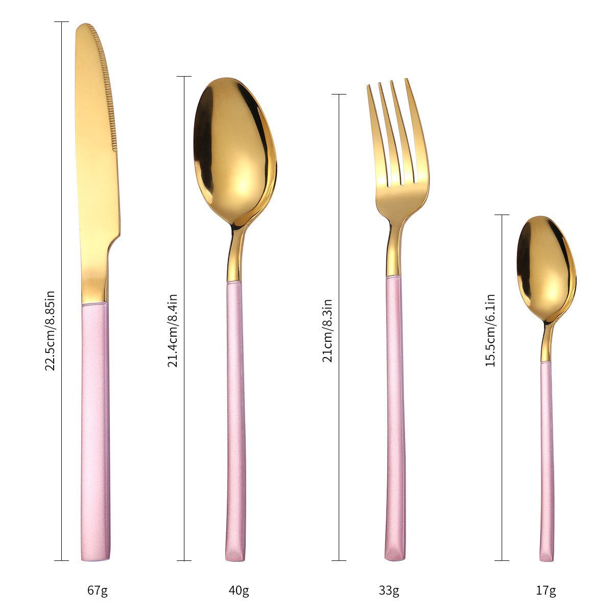 Luxury Italy Cutlery Steel Set