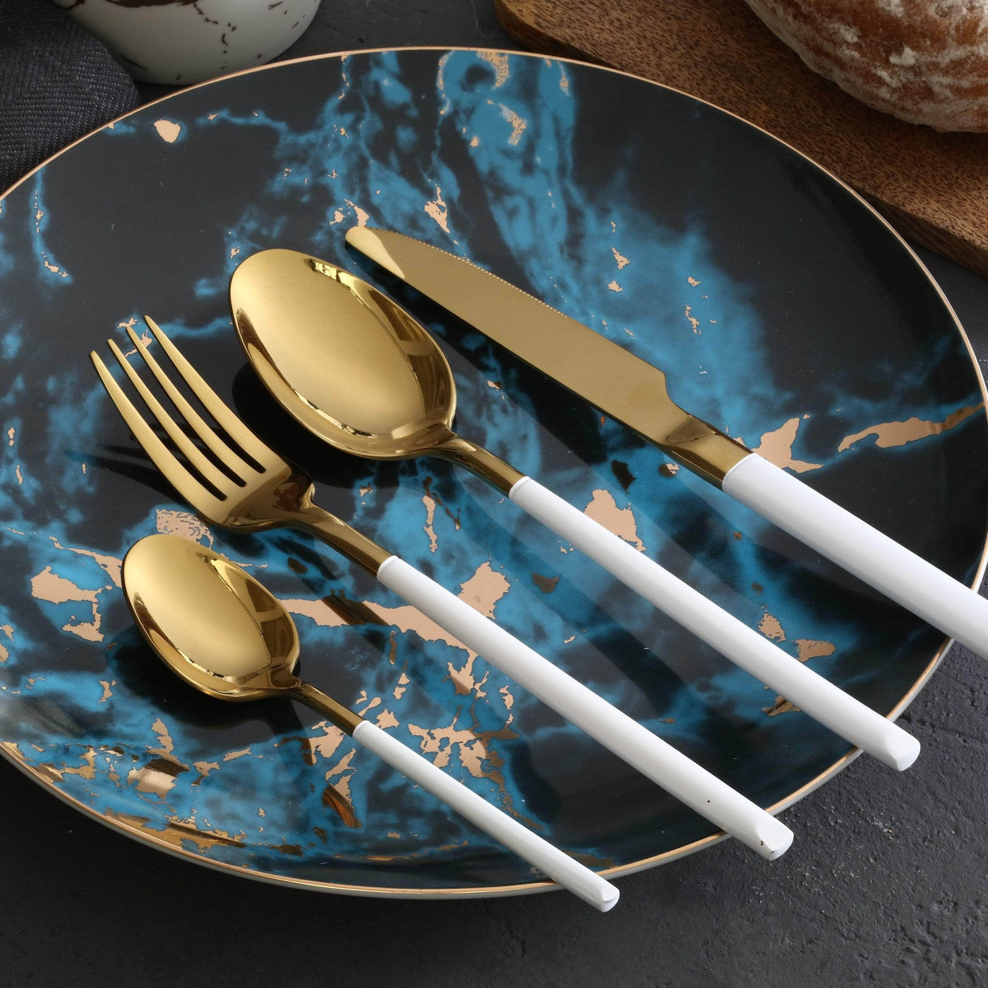 Luxury Italy Cutlery Steel Set