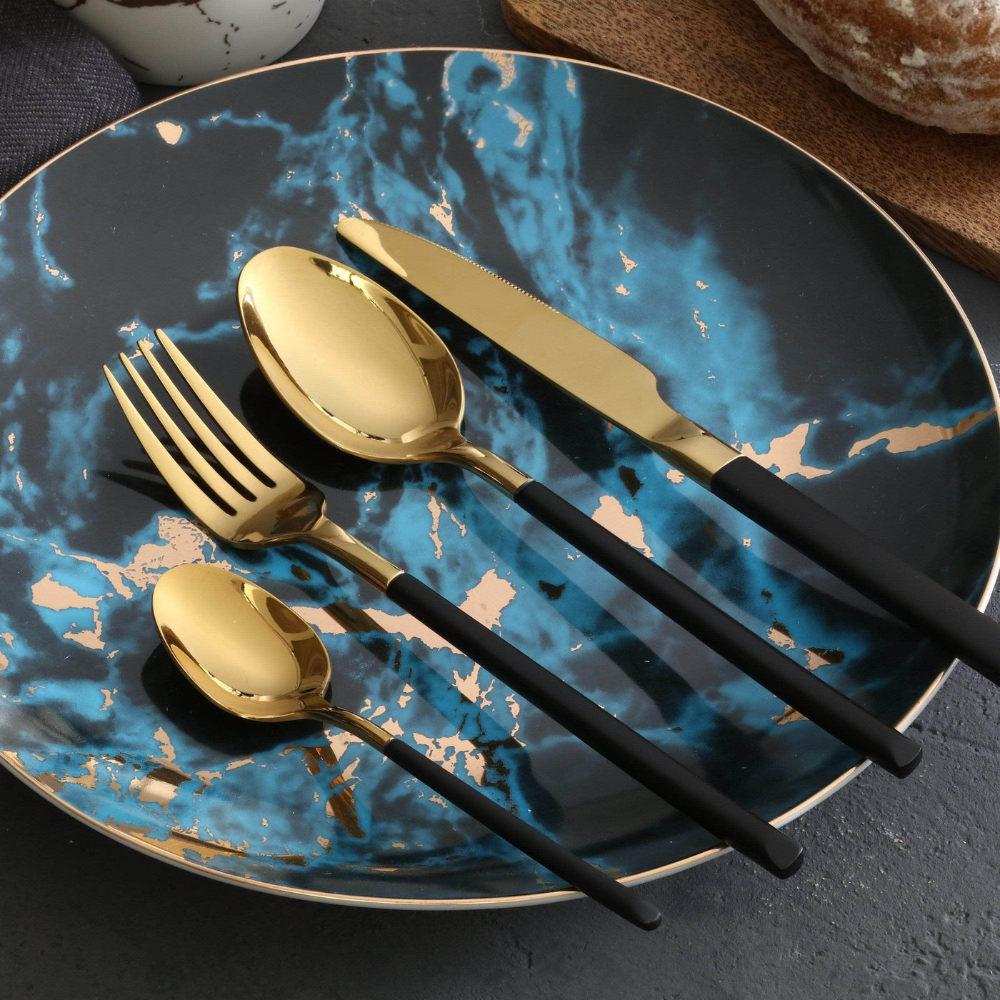 Luxury Italy Cutlery Steel Set