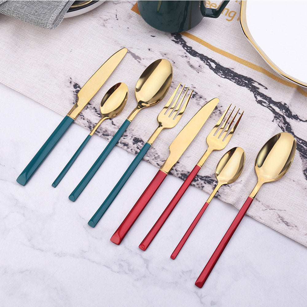 Luxury Italy Cutlery Steel Set