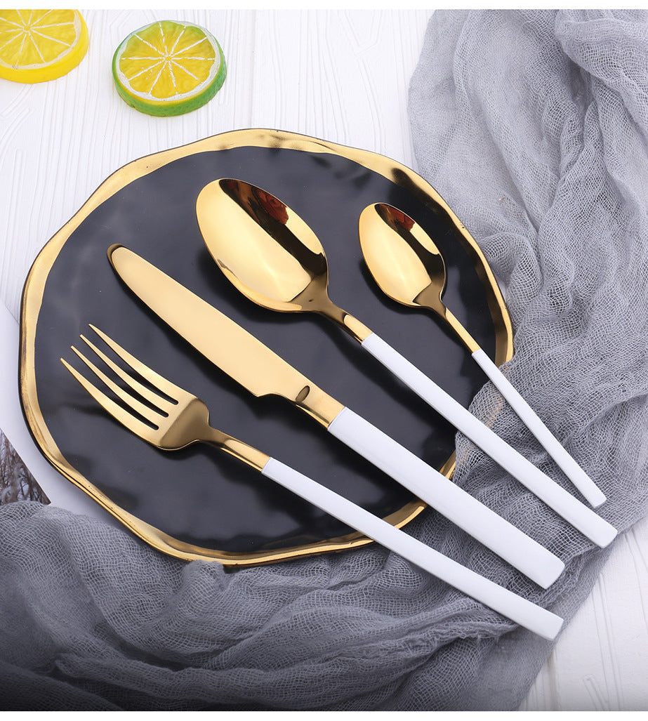 Luxury Italy Cutlery Steel Set
