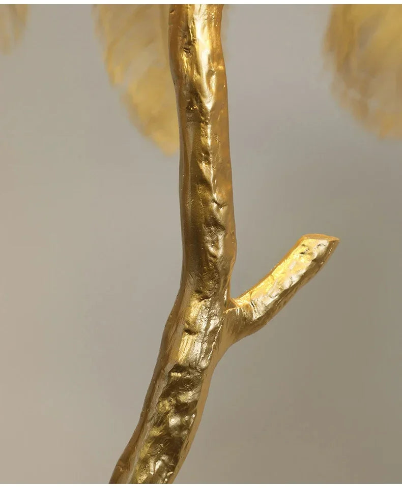 Luxury Ostrich Feather Led Floor Lamp