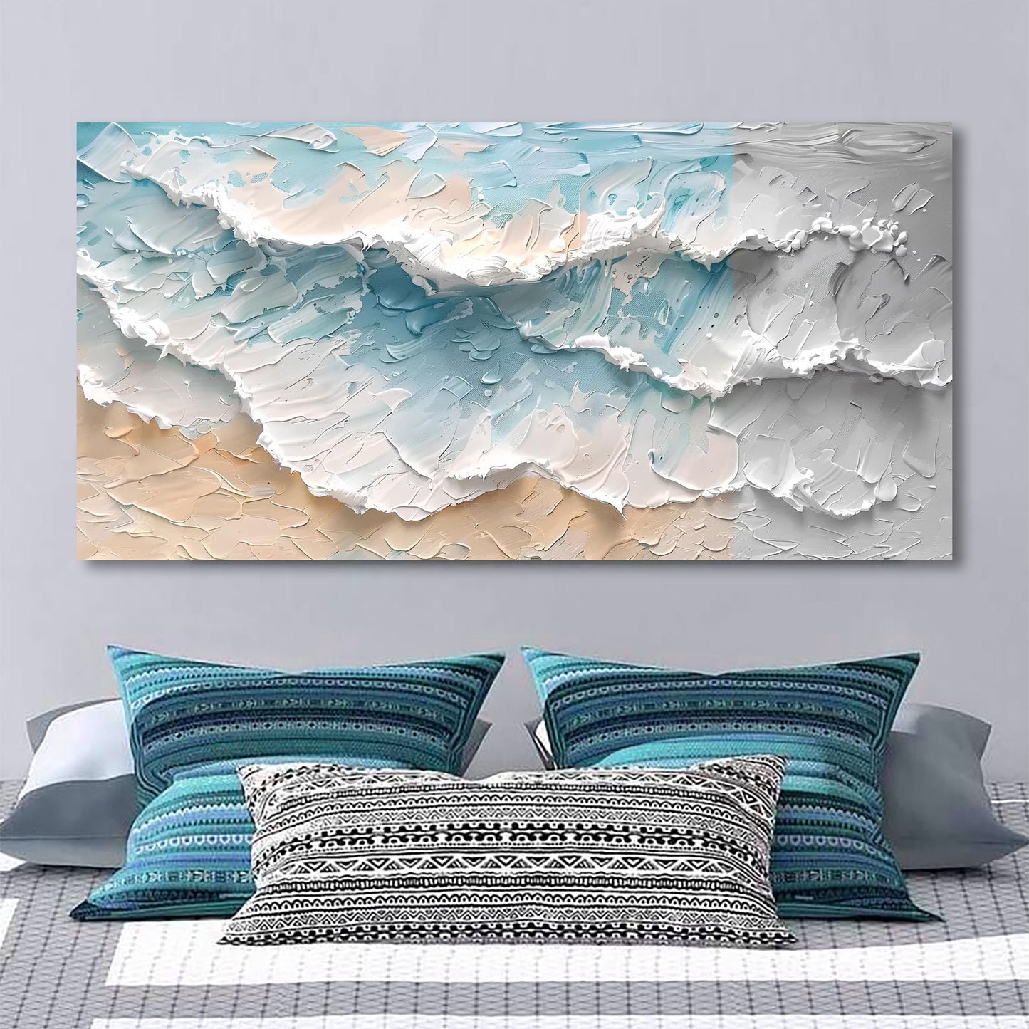 Blue Ocean Coastal Wall Art