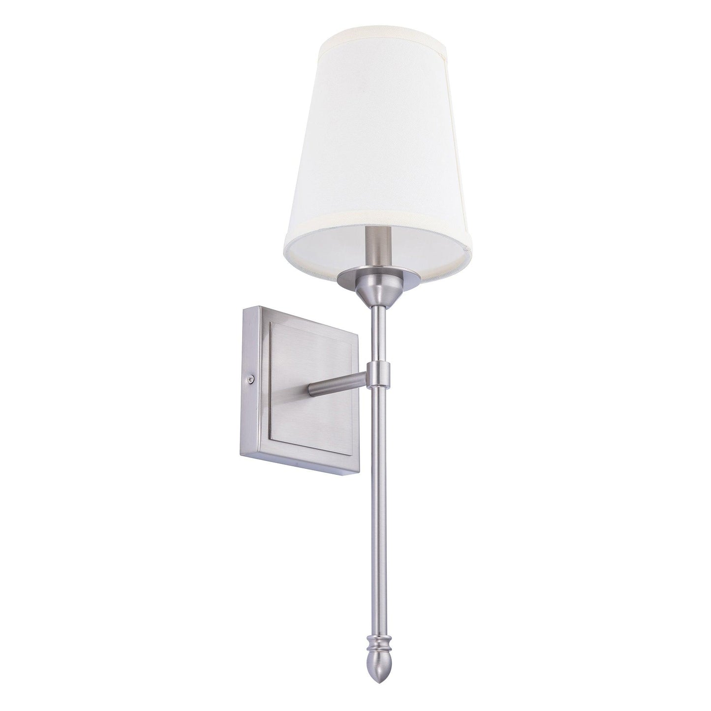 Manor Modern Traditional 1-Light Wall Sconce Light