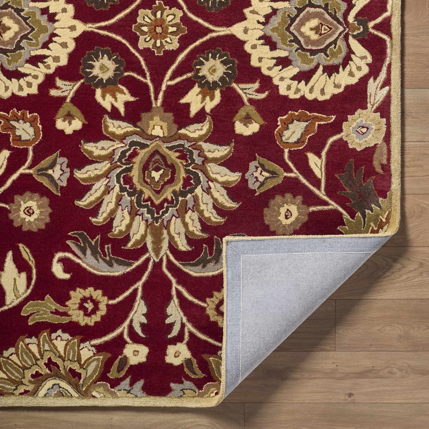 Conesus Red 1061 Hand Tufted Wool Rug