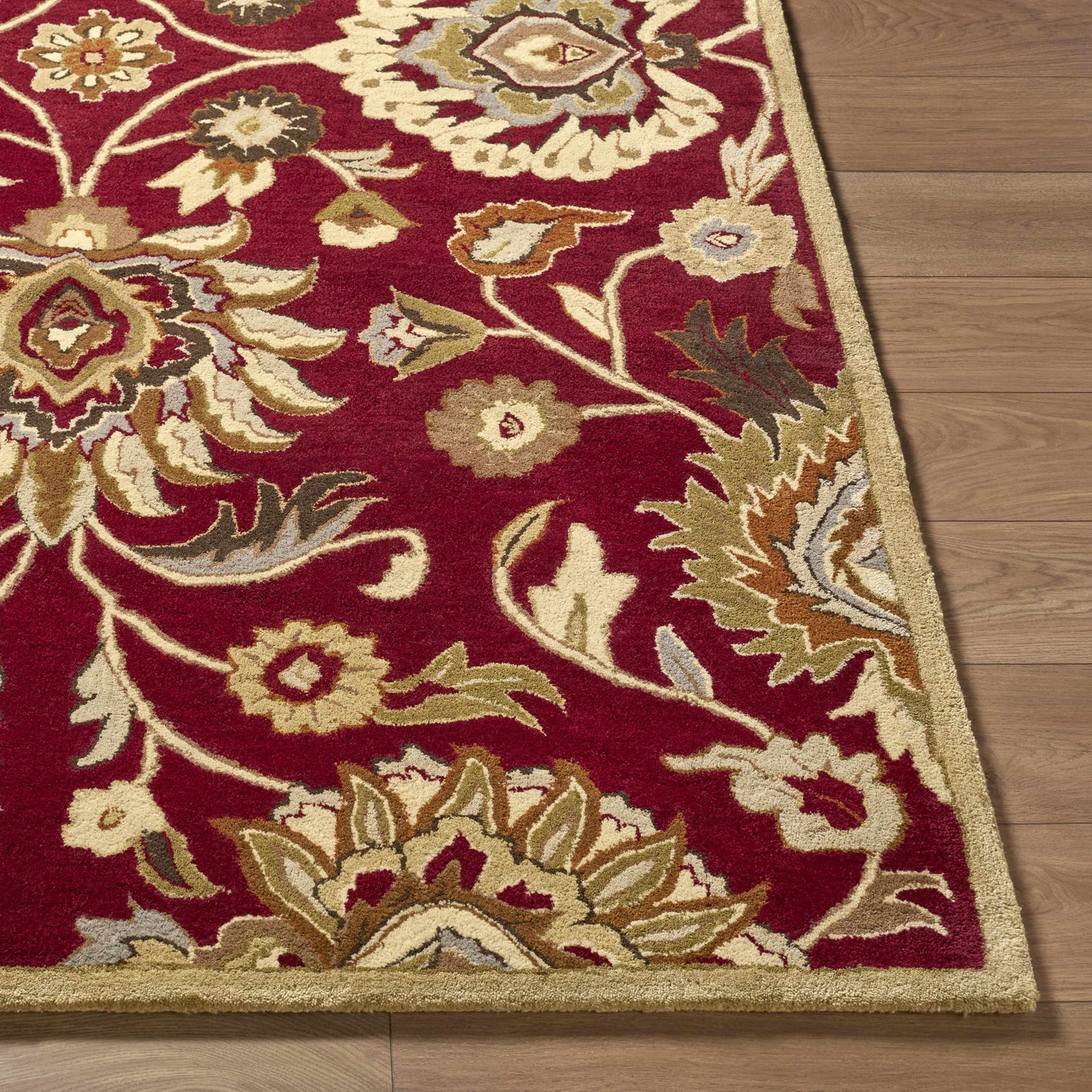 Conesus Red 1061 Hand Tufted Wool Rug