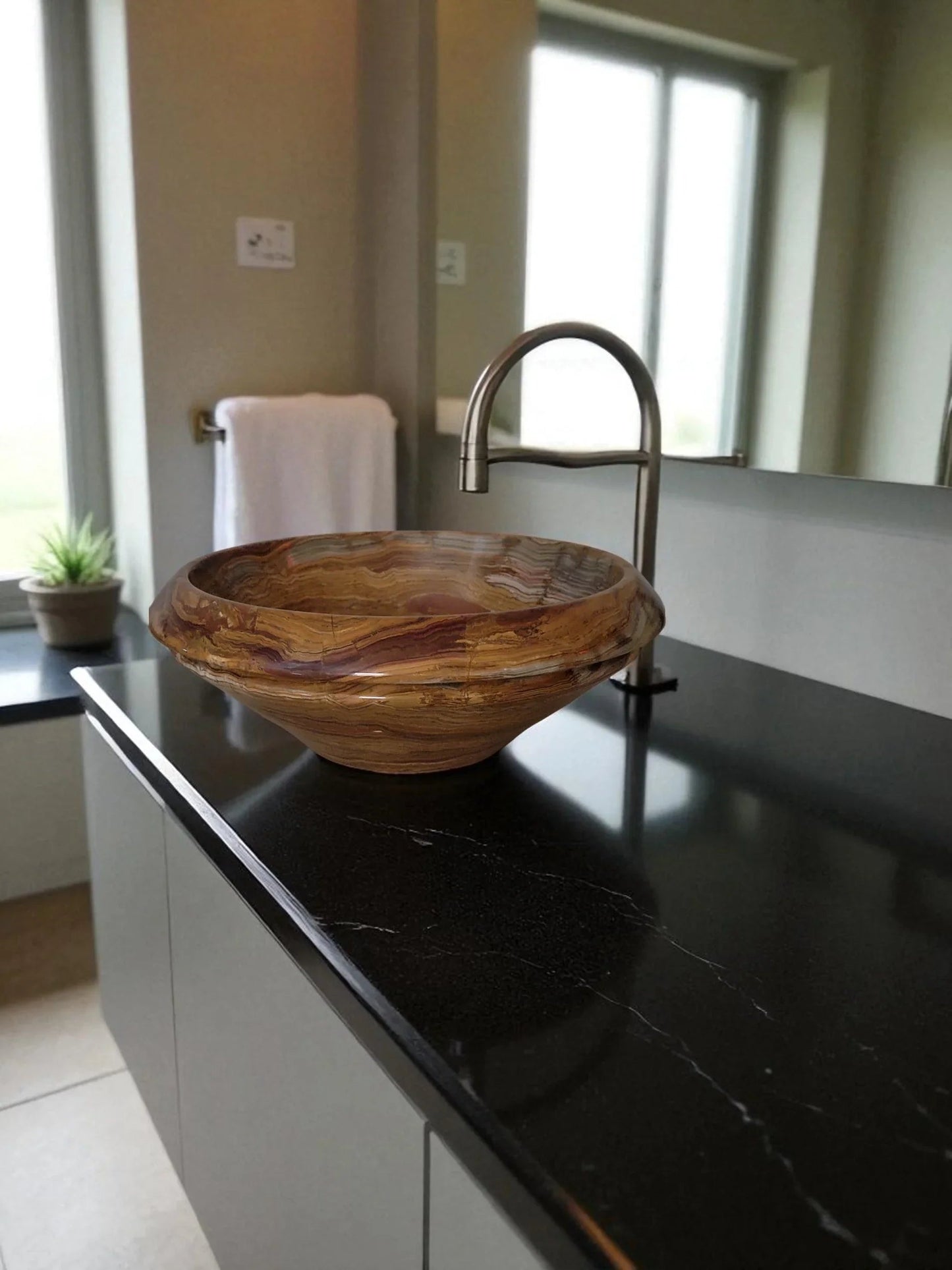 Bathroom Sink of Multi Onyx