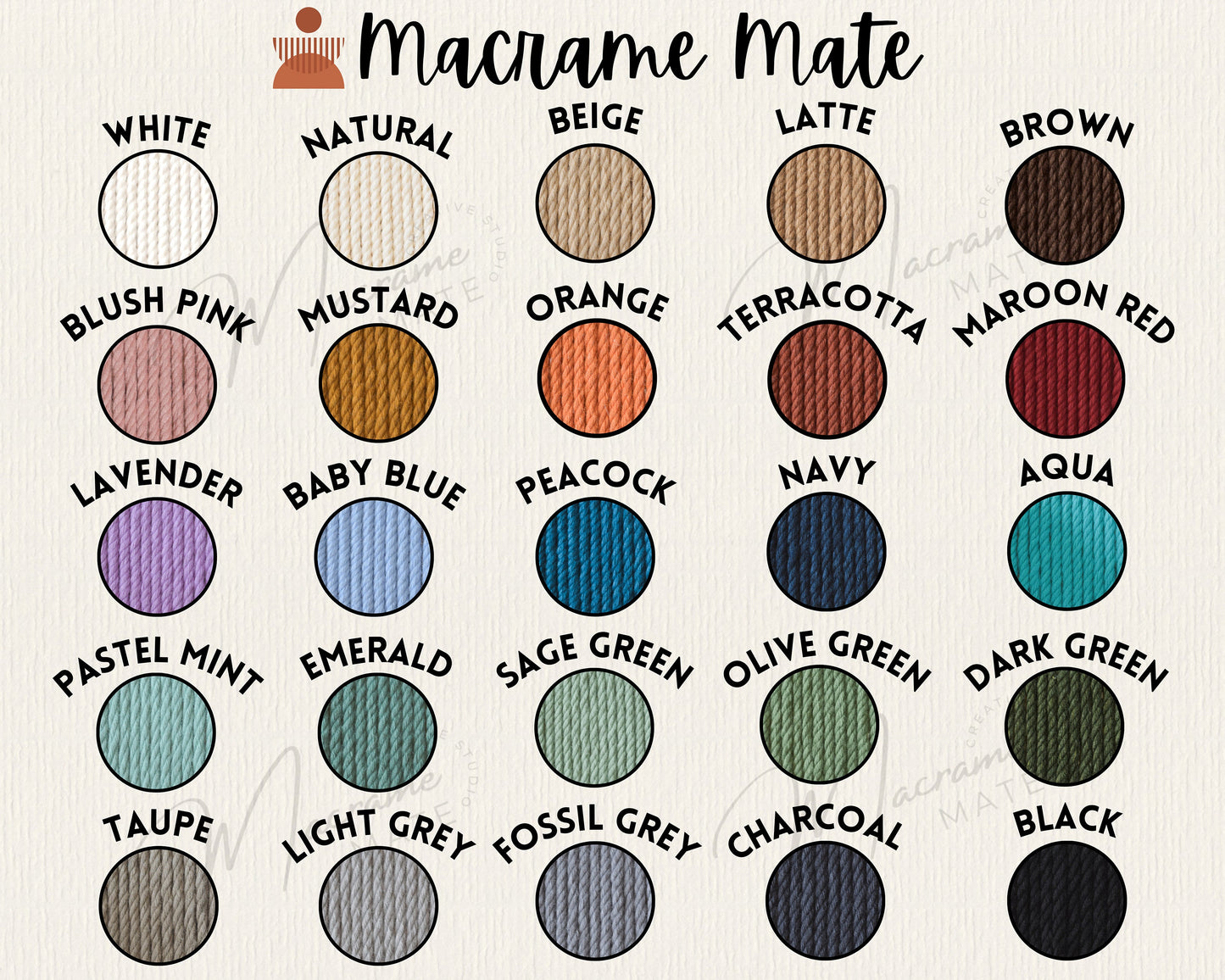 Nordica Natural Macrame Window Curtain