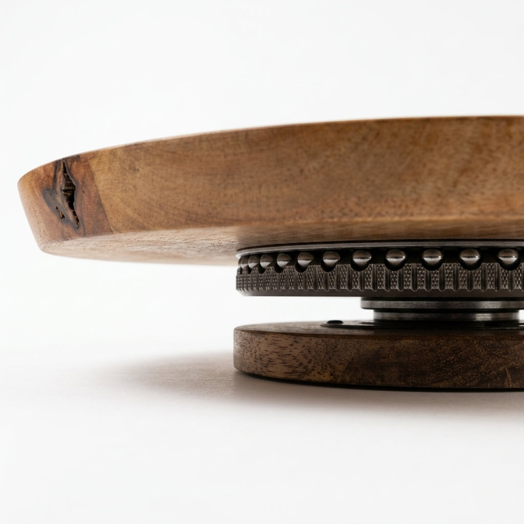 Mango Wood Lazy Susan Turntable
