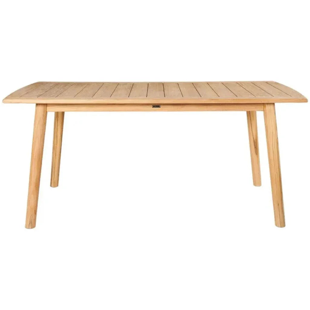 Modurn Teak Rectangular Outdoor Dining Table